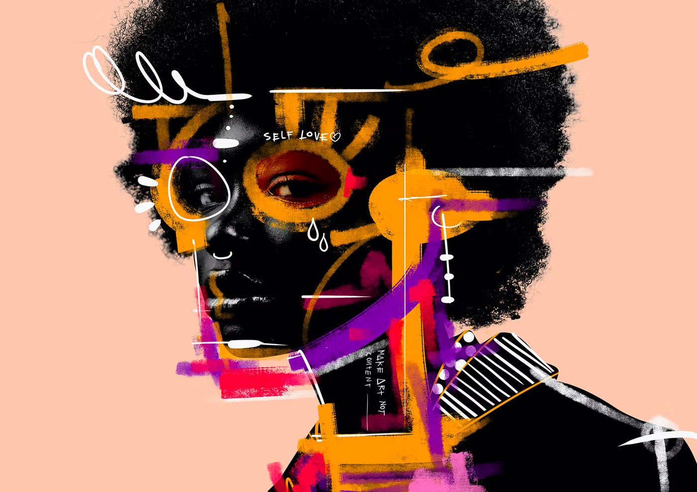 Read more about the article Maxime Manga the cameroonian artist pioneering afrofuturistic digital collage