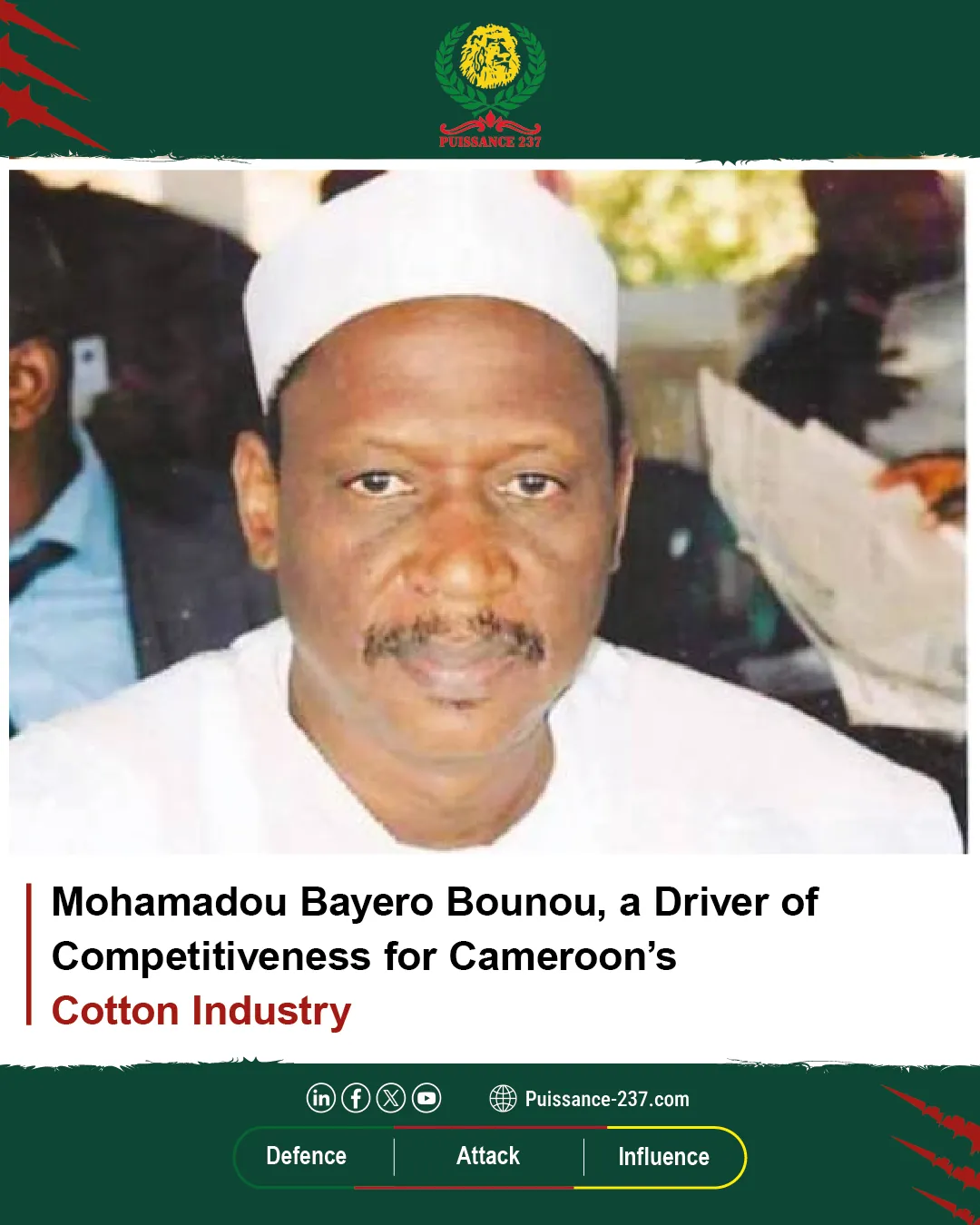 Read more about the article Mohamadou Bayero Bounou, a power-building force for Cameroon’s cotton industry