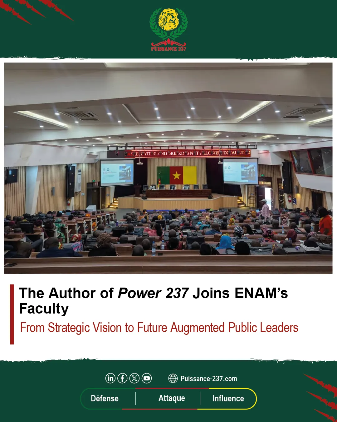 Read more about the article The Author of POWER 237 Joins ENAM’s Faculty