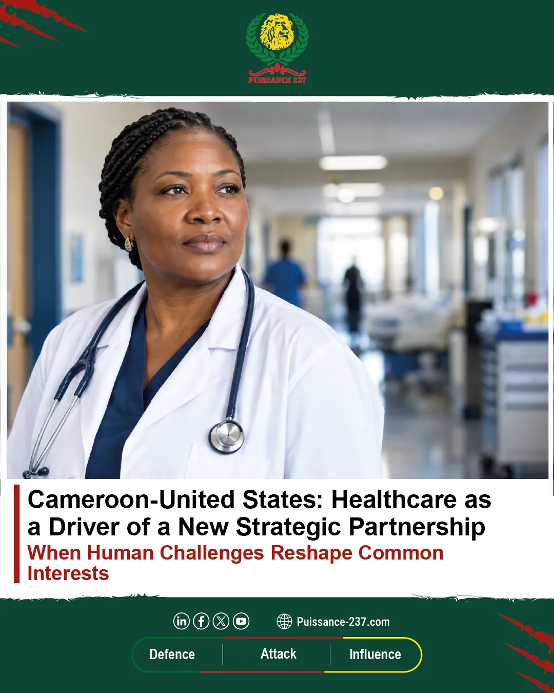 Read more about the article Cameroon-United States: Healthcare as a Driver of a New Strategic Partnership