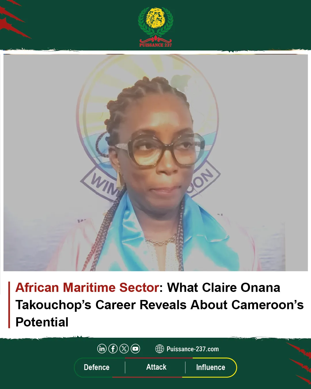 Read more about the article African Maritime Sector: What Claire Onana Takouchop’s Career Reveals About Cameroon’s Potential